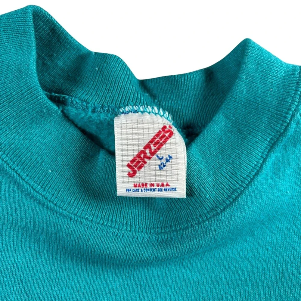 VTG Jerzees Lake McConaughy Nebraska crewneck Mens Sz L USA Made 90s Y2K cottage